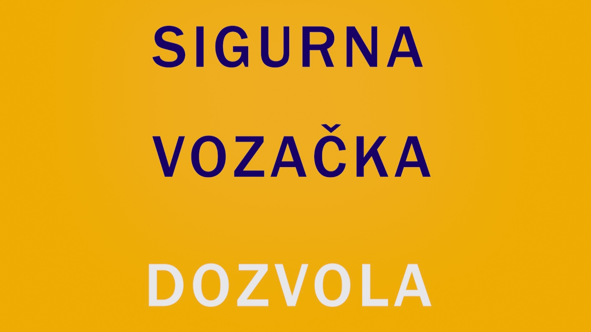 Sigurna vozacka dozvola